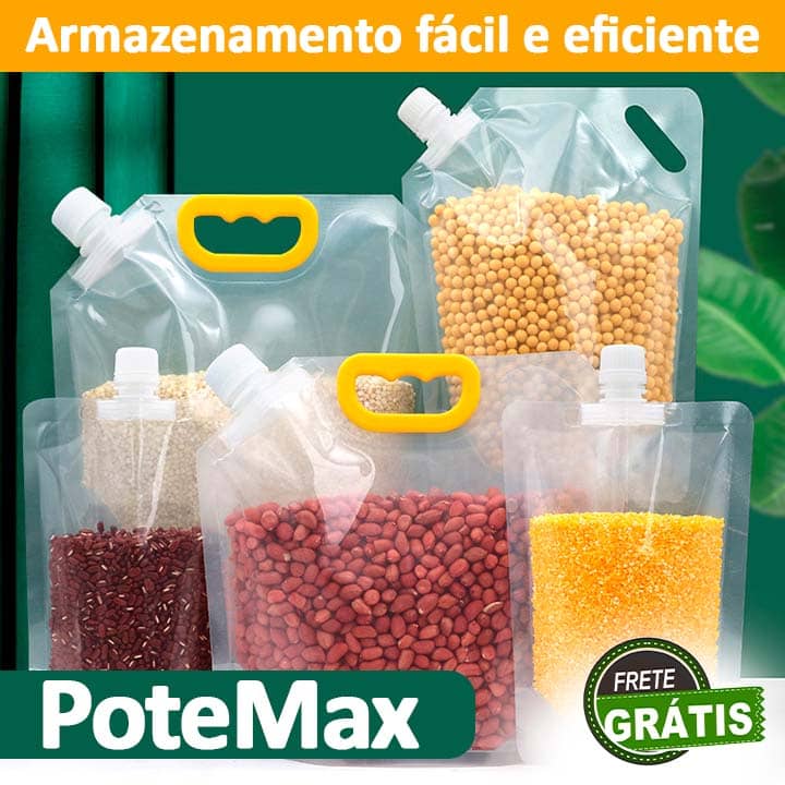 PoteMax™: Transforme sua cozinha com praticidade! [3 Potinhos de Tempero de Brinde!]🔥