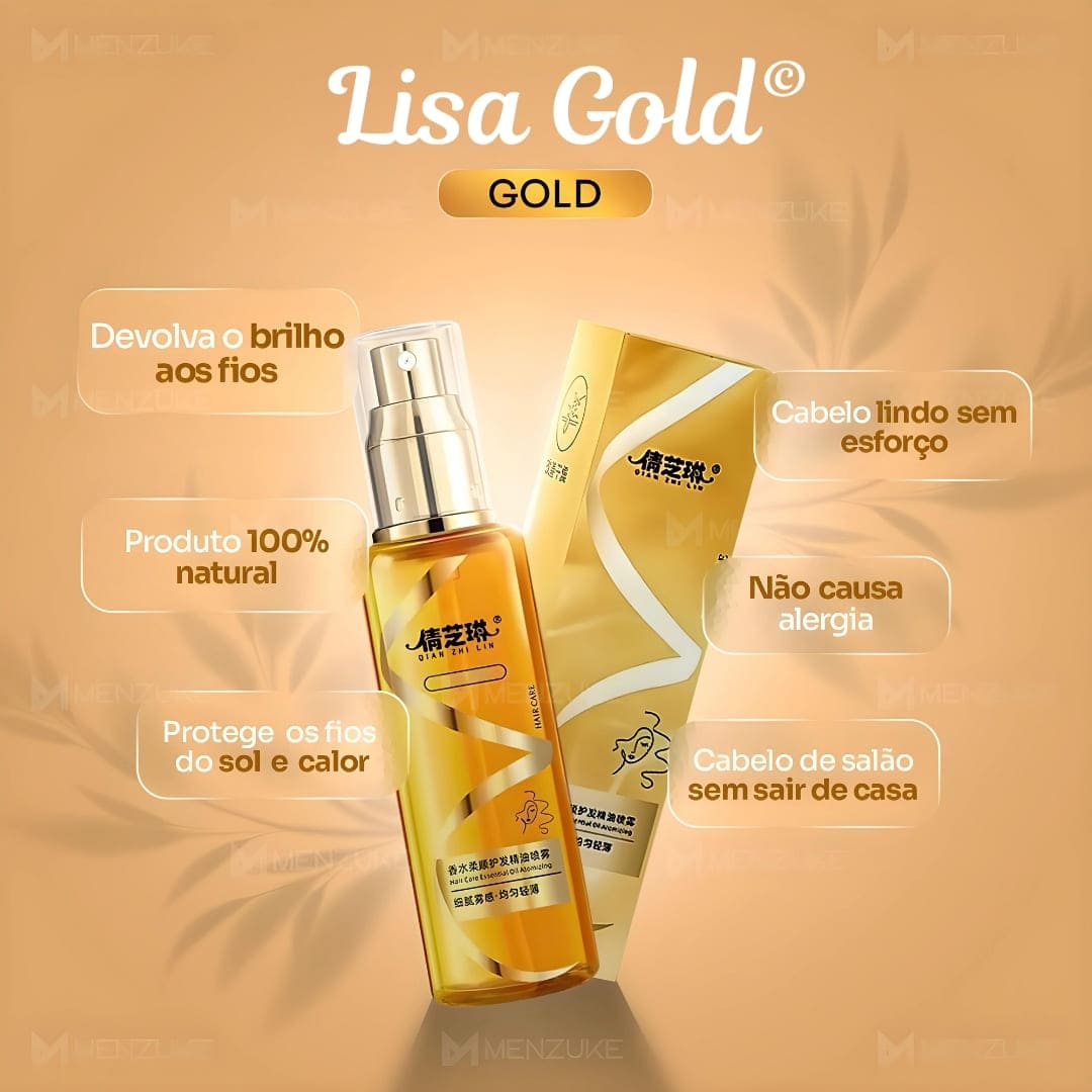 Lisa Gold© 10 em 1 - Spray Selante Multifuncional Coreano (EFEITO IMEDIATO)