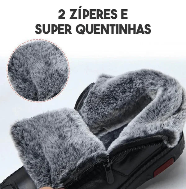 [ULTIMA OFERTA PARA QUEM GEROU PIX! 52%OFF🔥] Bota Inverno HotComfort | Proteção Impermeável e Aconchego Aveludado🔥